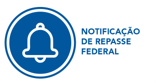 Notificação de repasse federal.